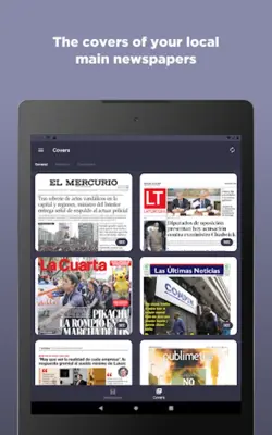 Chilean Newspapers android App screenshot 0