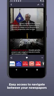 Chilean Newspapers android App screenshot 9