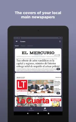 Chilean Newspapers android App screenshot 4