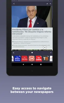 Chilean Newspapers android App screenshot 5